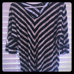 Black and White striped shirt